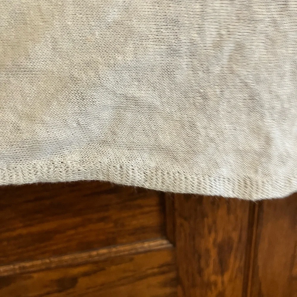 Eileen Fisher Light Blue Long Sleeve knit Top - Picture 10 of 12